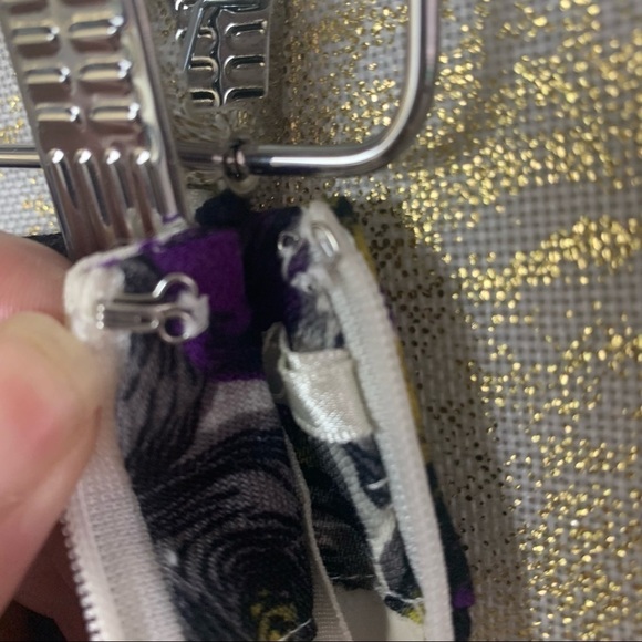 HOBBS London Purple/White Floral Print 100% Wool Skirt Size 10 - Picture 5 of 14